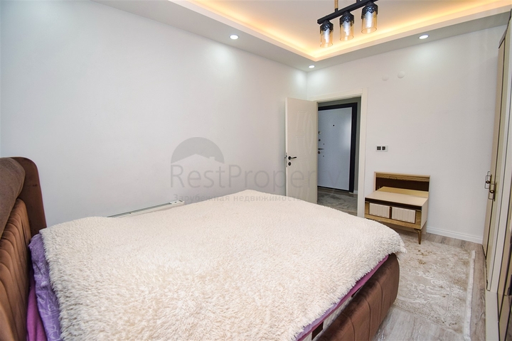 A 2+1 apartment in the Kyzyltoprak - Antalya neighborhood 