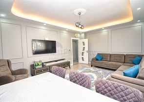 A 2+1 apartment in the Kyzyltoprak - Antalya neighborhood 