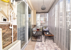 A 2+1 apartment in the Kyzyltoprak - Antalya neighborhood 