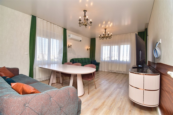 A 3+1 apartment in the Gursu - Antalya neighborhood 