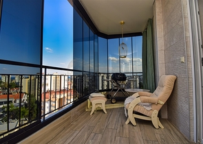 A 3+1 apartment in the Gursu - Antalya neighborhood 