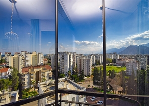 A 3+1 apartment in the Gursu - Antalya neighborhood 