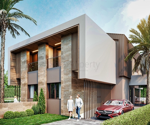 Villas in a 4+1 complex in the Doshemealti - Antalya area 