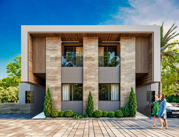 Villas in a 4+1 complex in the Doshemealti - Antalya area 