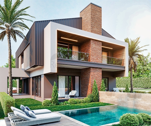 Villas in a 4+1 complex in the Doshemealti - Antalya area 