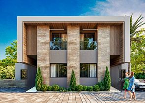 Villas in a 4+1 complex in the Doshemealti - Antalya area 