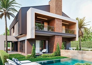 Villas in a 4+1 complex in the Doshemealti - Antalya area 