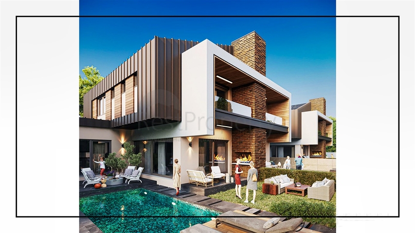 4+1 villas in Doshemealti - Antalya area 