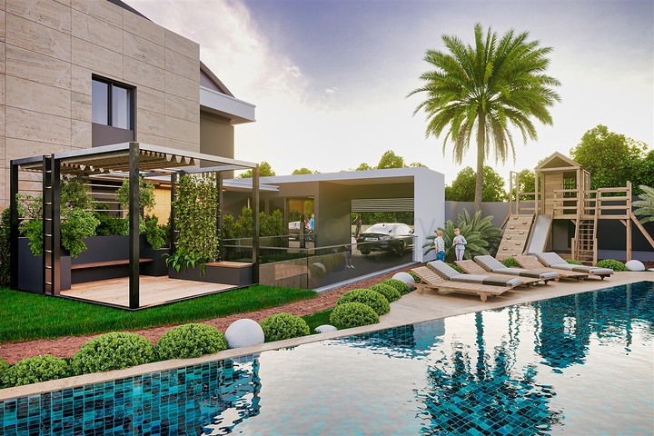 Premium 2+1 Garden & Duplex Apartments in Konyaaltı, Antalya
