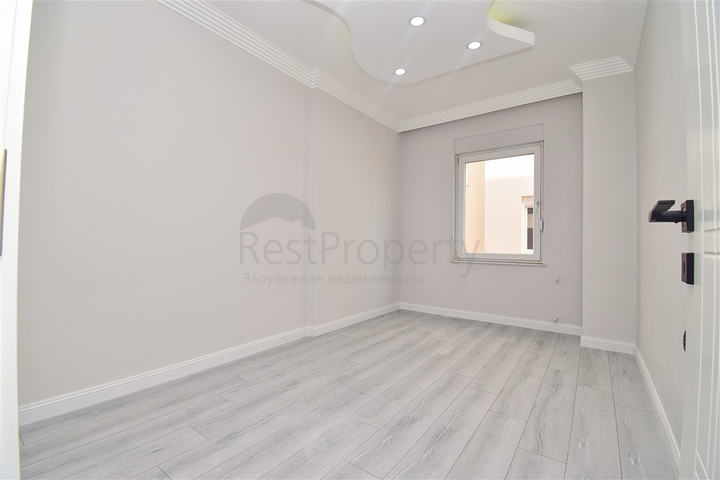 A 3+1 apartment in the Kyzyltoprak - Antalya neighborhood 