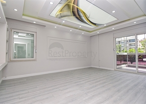 A 3+1 apartment in the Kyzyltoprak - Antalya neighborhood 