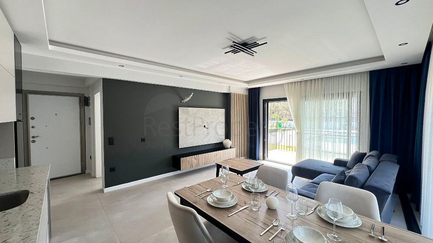 2+1 and 4+1 duplex apartments in Fethiye - Antalya area 