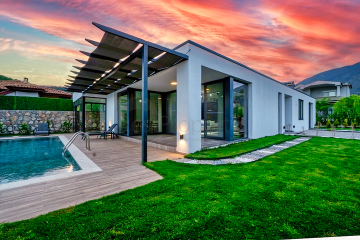 3+1 villa in Fethiye - Antalya area 