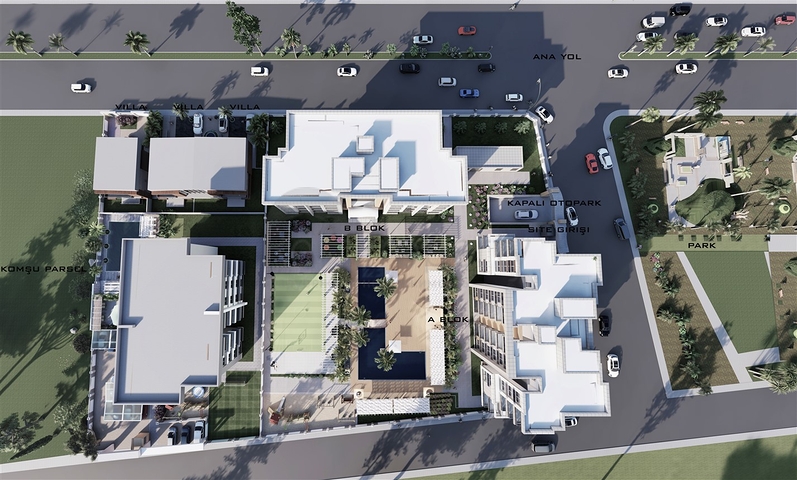 Investment project in the Altyntas - Antalya area 