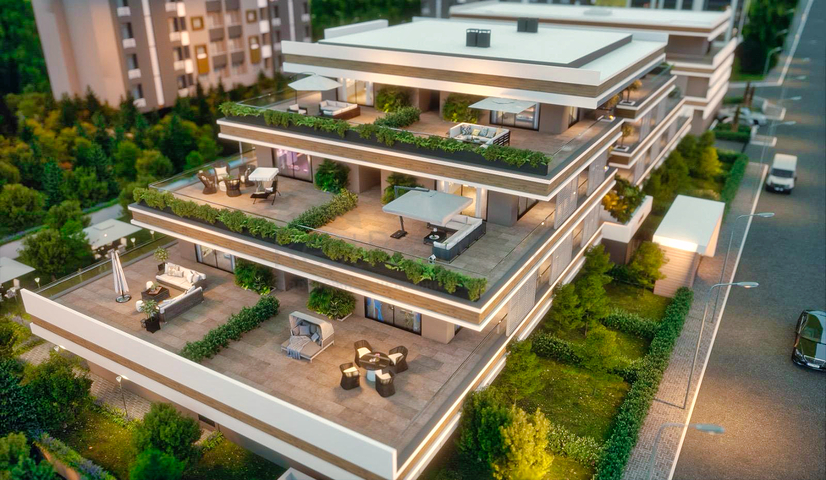 Investment project in the Altyntas - Antalya area  Investment project in the Altyntas - Antalya area