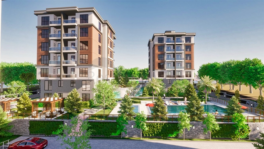 1+1 apartment in Kepez - Antalya area  1+1 apartment in Kepez - Antalya area