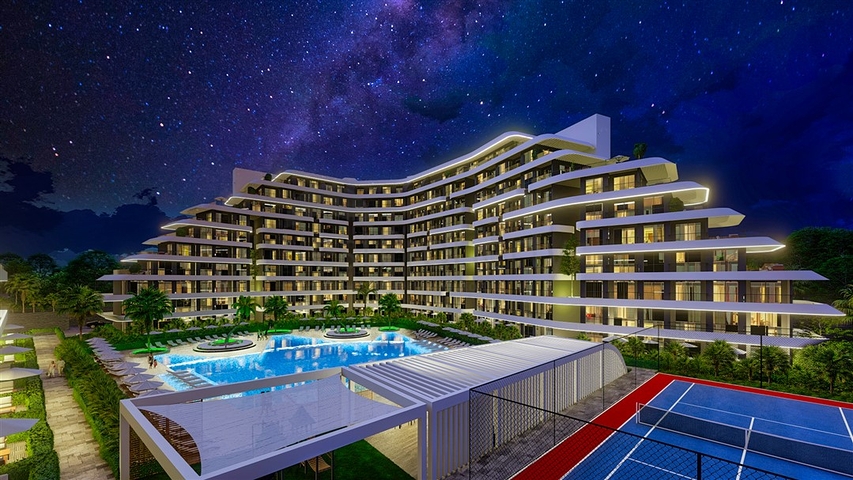 1+1 apartments in a luxury complex in the Altyntas - Antalya area  1+1 apartments in a luxury complex in the Altyntas - Antalya area