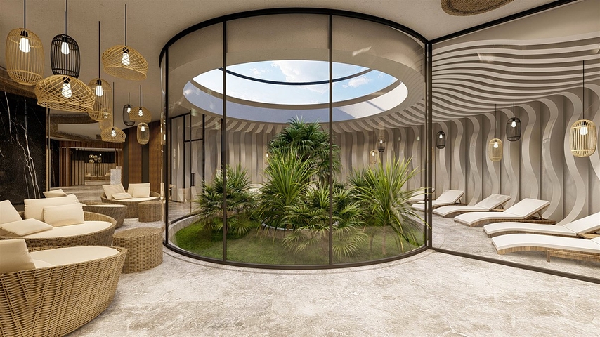 1+1 apartments in a luxury complex in the Altyntas - Antalya area  1+1 apartments in a luxury complex in the Altyntas - Antalya area