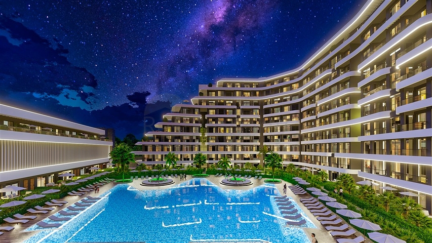 1+1 apartments in a luxury complex in the Altyntas - Antalya area  1+1 apartments in a luxury complex in the Altyntas - Antalya area