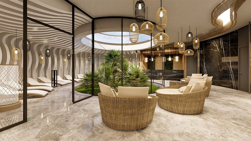 1+1 apartments in a luxury complex in the Altyntas - Antalya area  1+1 apartments in a luxury complex in the Altyntas - Antalya area