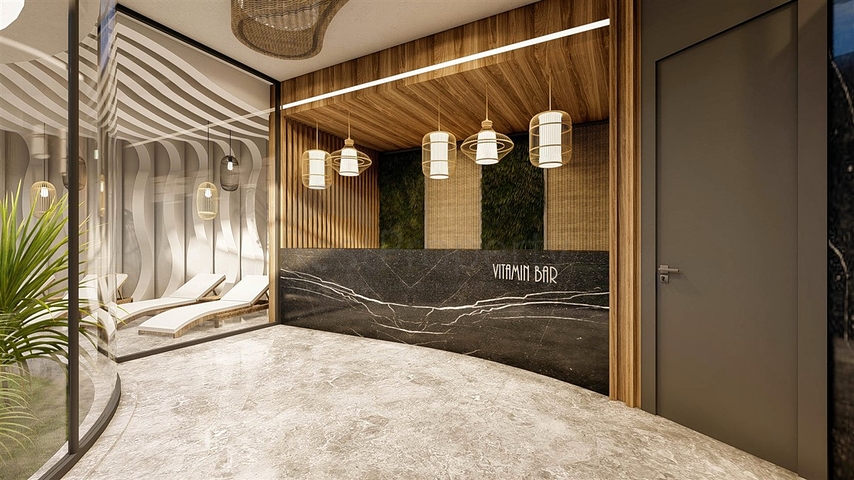 1+1 apartments in a luxury complex in the Altyntas - Antalya area  1+1 apartments in a luxury complex in the Altyntas - Antalya area