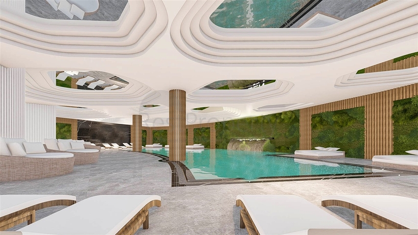 1+1 apartments in a luxury complex in the Altyntas - Antalya area  1+1 apartments in a luxury complex in the Altyntas - Antalya area