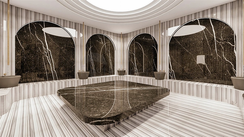 1+1 apartments in a luxury complex in the Altyntas - Antalya area  1+1 apartments in a luxury complex in the Altyntas - Antalya area