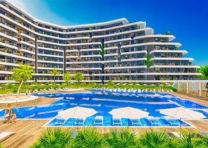 1+1 apartments in a luxury complex in the Altyntas - Antalya area  1+1 apartments in a luxury complex in the Altyntas - Antalya area