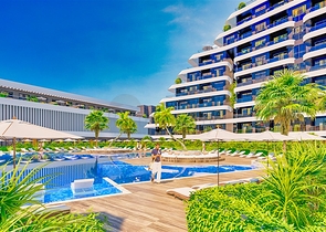 1+1 apartments in a luxury complex in the Altyntas - Antalya area  1+1 apartments in a luxury complex in the Altyntas - Antalya area