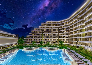1+1 apartments in a luxury complex in the Altyntas - Antalya area  1+1 apartments in a luxury complex in the Altyntas - Antalya area