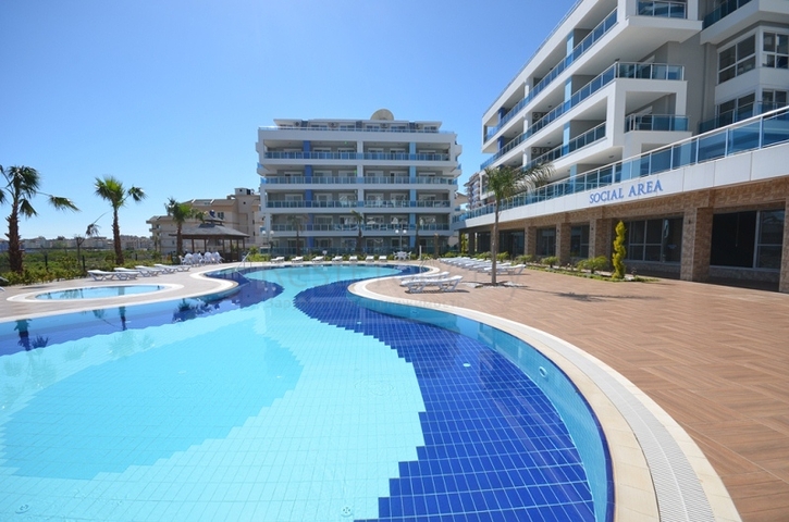 Apartments in the new residential complex from the famous developer, Oba district