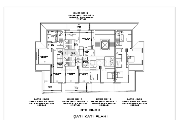 Apartments in the new residential complex from the famous developer, Oba district