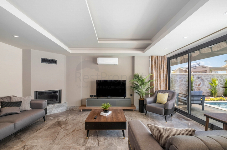 3+1 villa in Fethiye - Antalya area 