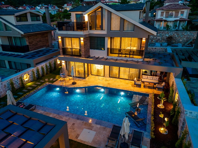 3+1 villa in Fethiye - Antalya area 