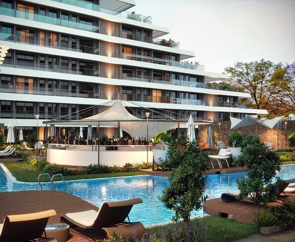 1+1 apartment in the developing Altyntas - Antalya area  1+1 apartment in the developing Altyntas - Antalya area
