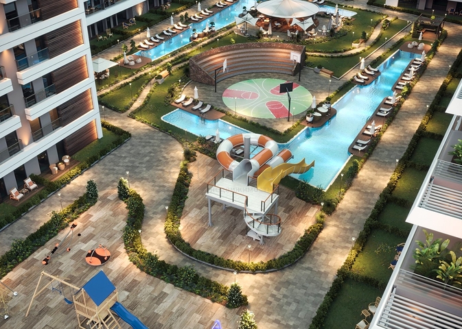 1+1 apartment in the developing Altyntas - Antalya area  1+1 apartment in the developing Altyntas - Antalya area
