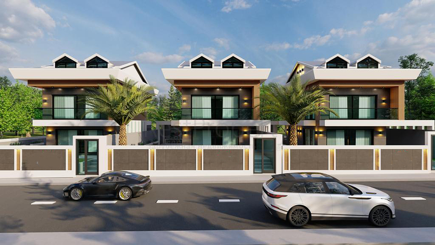 4+1 villa in Fethiye - Antalya area 