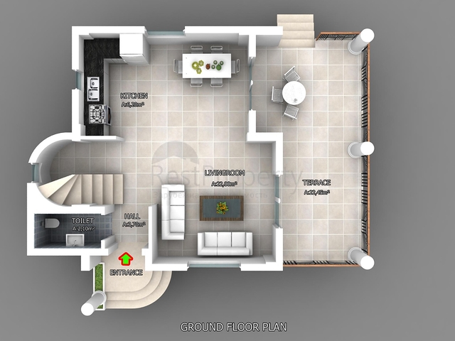 4+1 villa in Fethiye - Antalya area 