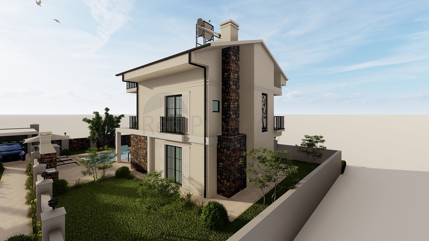 4+1 villa in Fethiye - Antalya area 