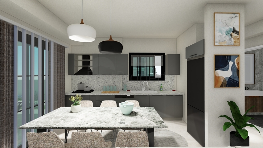 4+1 villa in Fethiye - Antalya area 