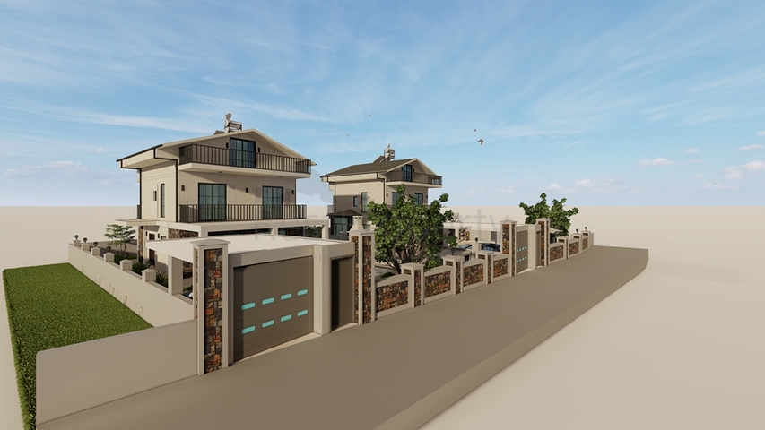 4+1 villa in Fethiye - Antalya area 