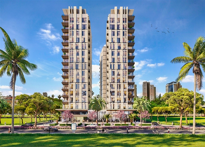 A great project from a reliable developer in the most prestigious area of Antalya 