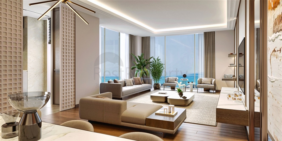 A great project from a reliable developer in the most prestigious area of Antalya 