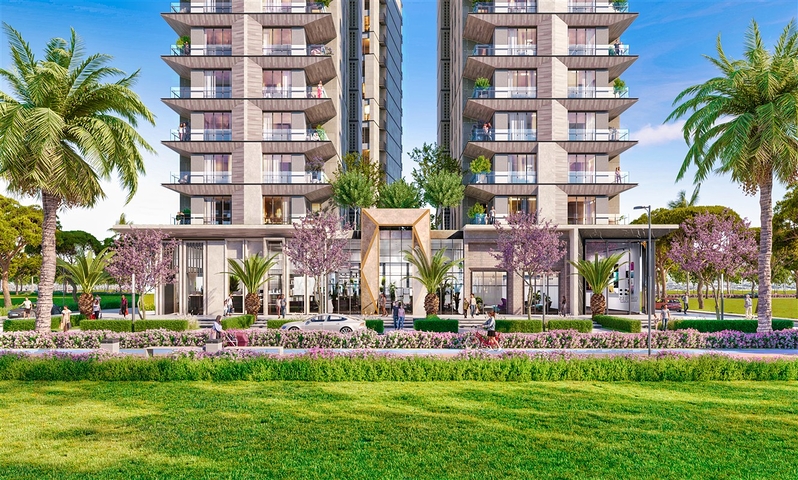 A great project from a reliable developer in the most prestigious area of Antalya 