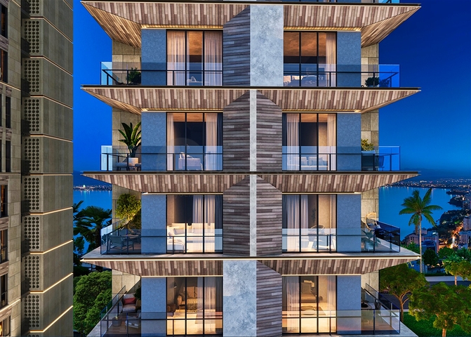 A great project from a reliable developer in the most prestigious area of Antalya 