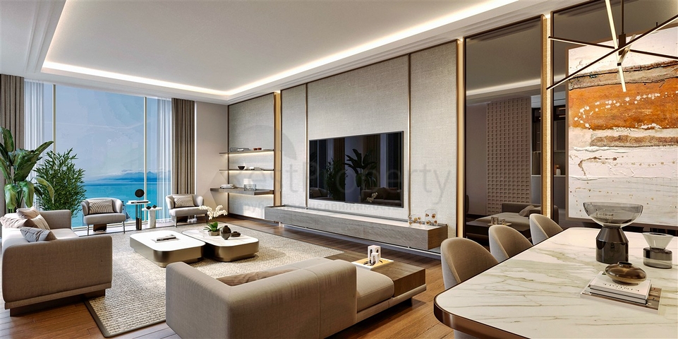 A great project from a reliable developer in the most prestigious area of Antalya 