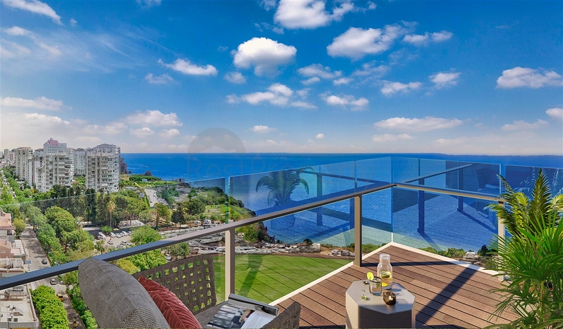 A great project from a reliable developer in the most prestigious area of Antalya 