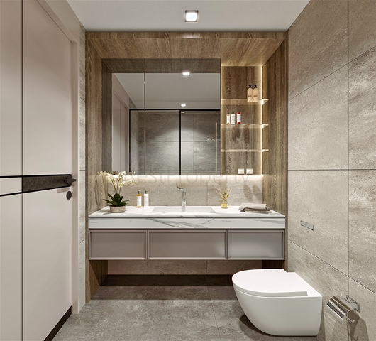 A great project from a reliable developer in the most prestigious area of Antalya 