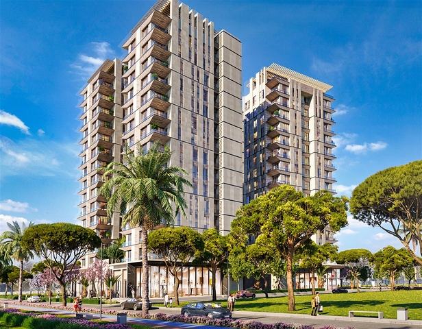 A great project from a reliable developer in the most prestigious area of Antalya 