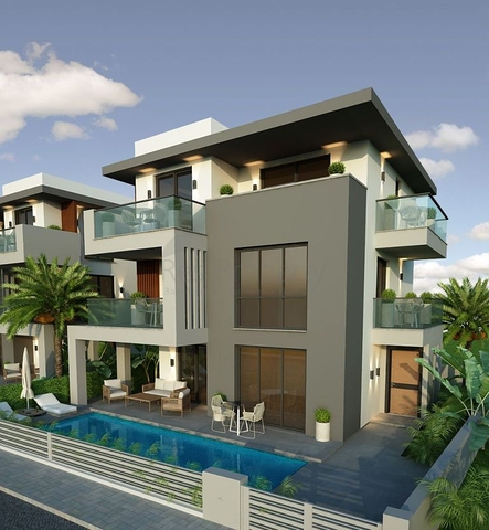 New 4+1 Villa in Fethiye from Owner, 210 m²